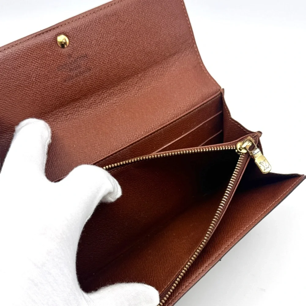 Louis Vuitton Monogram Pochette Portmannaire Credit Wallet M61726 - Picture 10 of 12